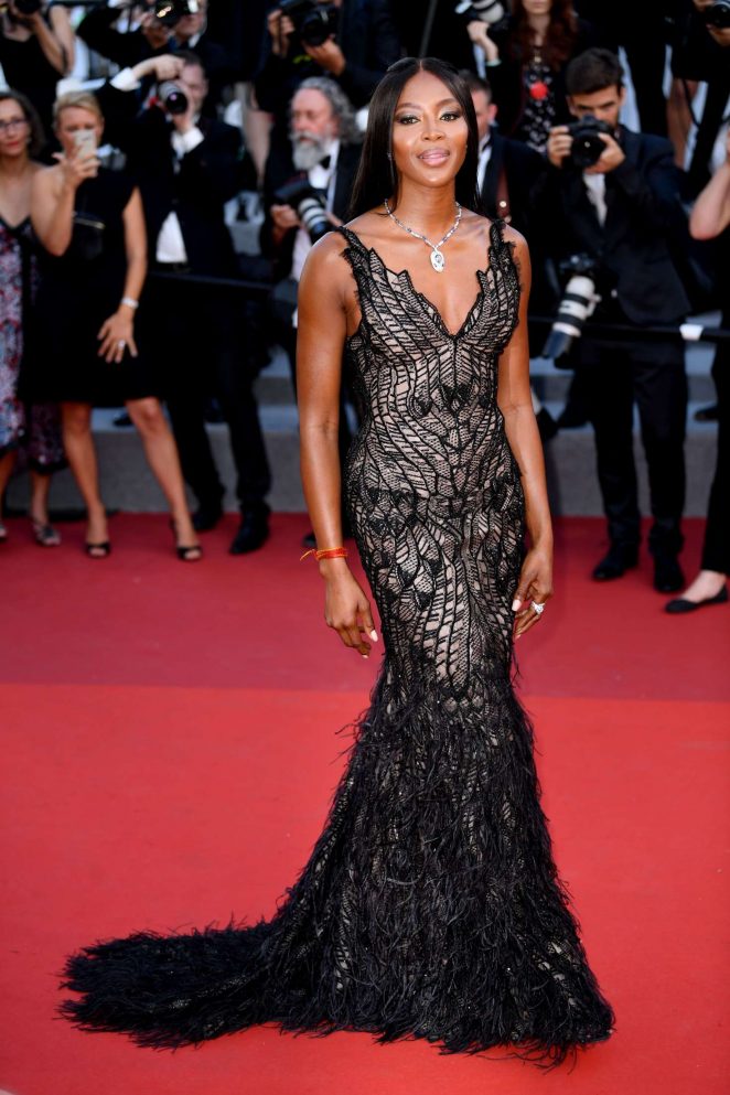 Naomi Campbell - Anniversary Soiree at 70th Cannes Film Festival